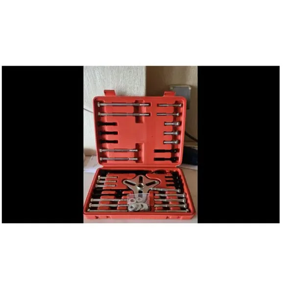 46pcs Harmonic Balancer Puller Set Steering Wheel Puller Kit Cars SUVs Trucks - Picture 9 of 9